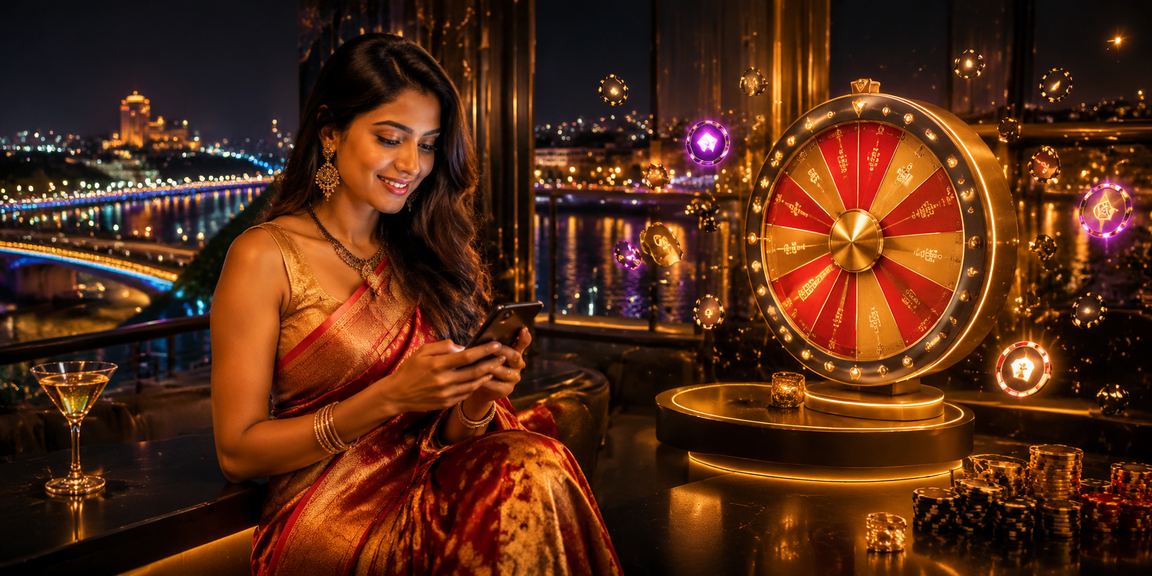 Live casino dealer interacting with players online